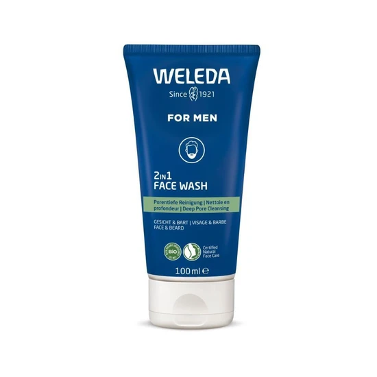 Weleda Men's 2in1 Beard & Face Wash 100ml