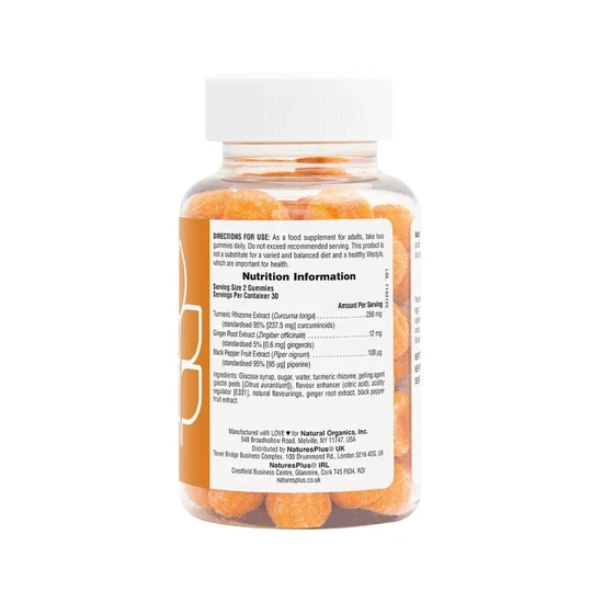 Nature's Plus Turmeric Gummies 60 Gummies