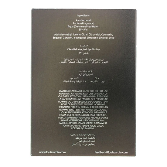 Louis Cardin Aspiration Eau De Toilette 100ml