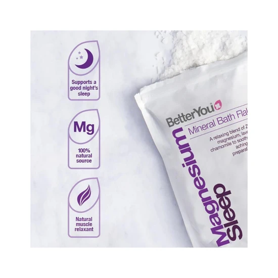 BetterYou Magnesium Sleep Bath Flakes 1kg