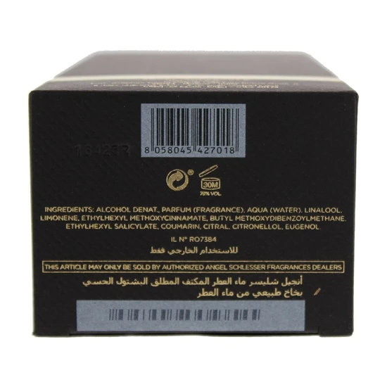 Angel Schlesser Les Eaux D'un Instant Absolu Sensual Patchouli Eau De Parfum 100ml
