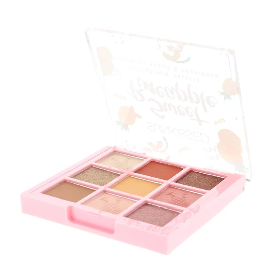 Sunkissed Sweet Pineapple Eyeshadow Palette Eyeshadow Vegan 9 x 0.9g