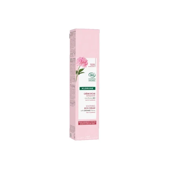 Klorane Organic Peony Soothing Rich Cream 40ml