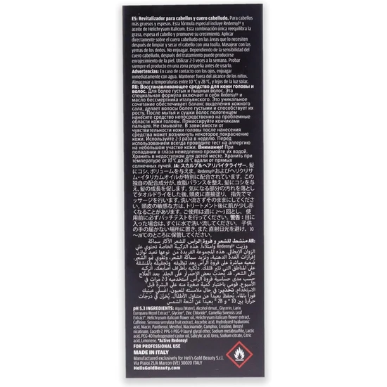 Heli's Gold Antidote Scalp & Hair Revitalizer With Helichrysum 100ml