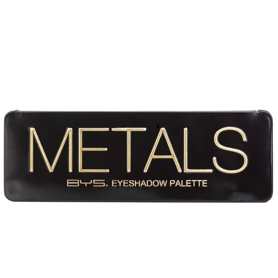 BYS Eyeshadow Palette Metals