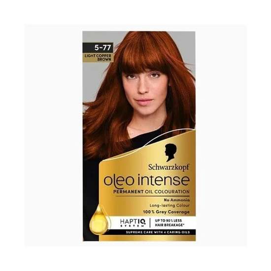 Schwarzkopf Oleo Intense Permanent Oil Colouration 5 77 Light Copper Brown