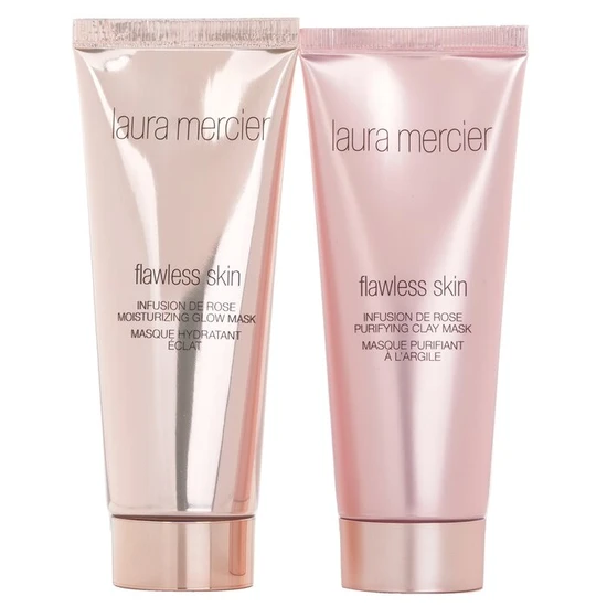 Laura Mercier Infusion De Rose Mask Duet Set 2x 75g