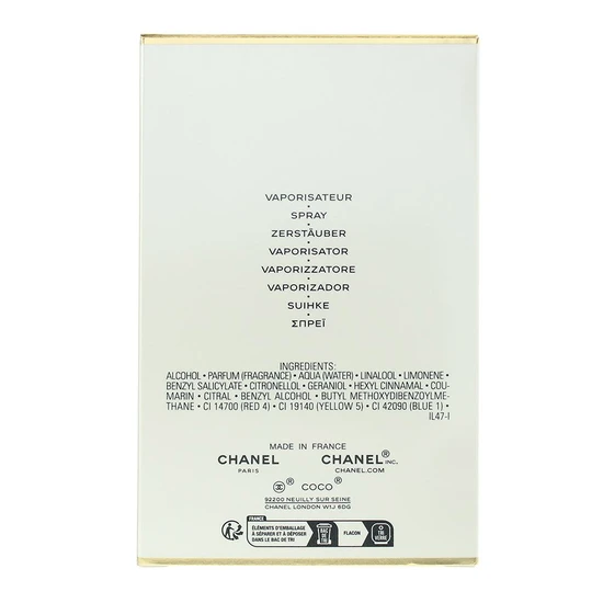 CHANEL Coco Mademoiselle Eau De Parfum 100ml