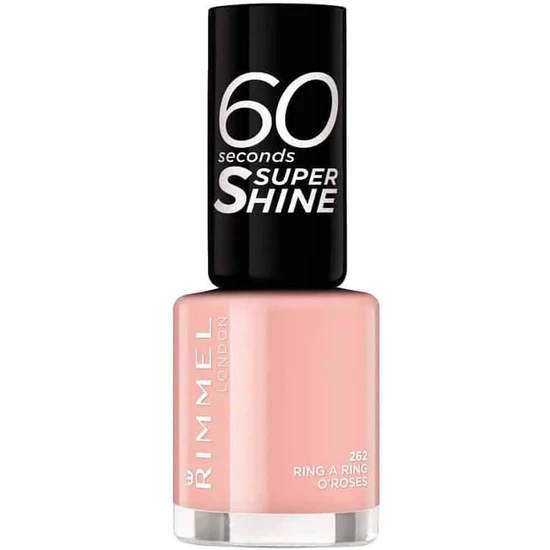 Rimmel 60 Seconds Super Shine Nail Polish 262 Ring A Ring O Roses