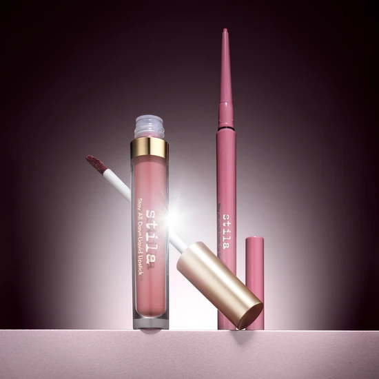 Stila Kindness Is Cool Liquid Lipstick & Lip Liner Gift Set Stay All Day Liquid Lipstick (Patina) + Stay All Day Matte Lip Liner (Everlasting)