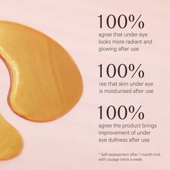 MZ Skin Hydra-Bright Golden Eye Treatment Mask 5 masks