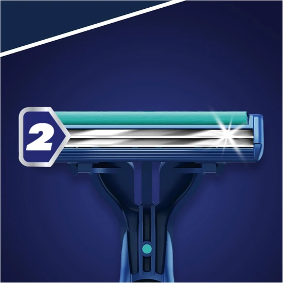Gillette Blue II Slalom Disposable Razor