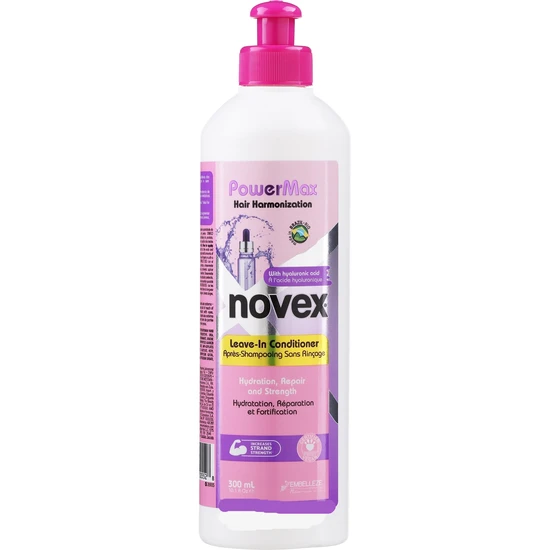 Novex Power Max Leave-In Conditioner With Hyaluronic Acid 300ml