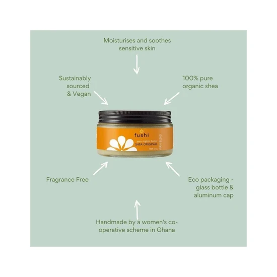 Fushi Organic Shea Butter 200g