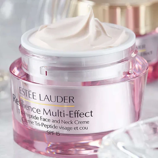 Estée Lauder Resilience Multi Effect Tri Peptide Face & Neck Creme SPF 15 for Dry Skin 50ml