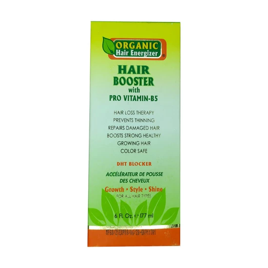 Organic Hair Energizer Hair Growth Booster With Pro Vitamin 177ml