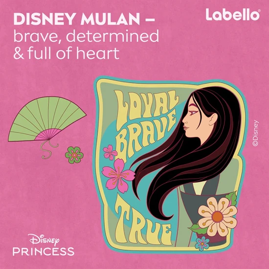 Labello Disney Princess Mulan Cherry Shine Lip Balm 4.8g