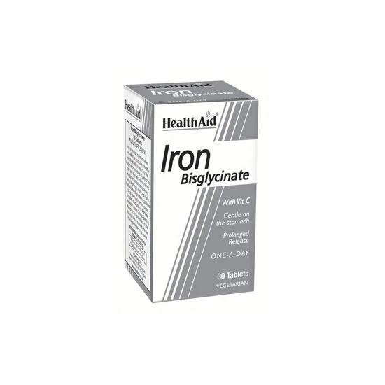 Health Aid Iron Bisglycinate Tablets 30 Tablets
