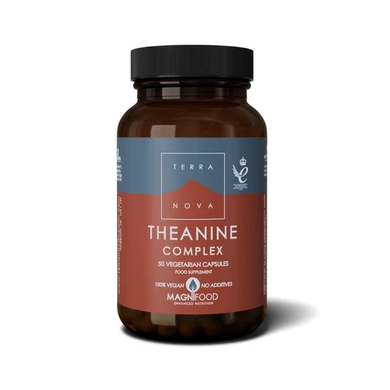 Terranova Theanine 100mg Complex Capsules 50 Capsules