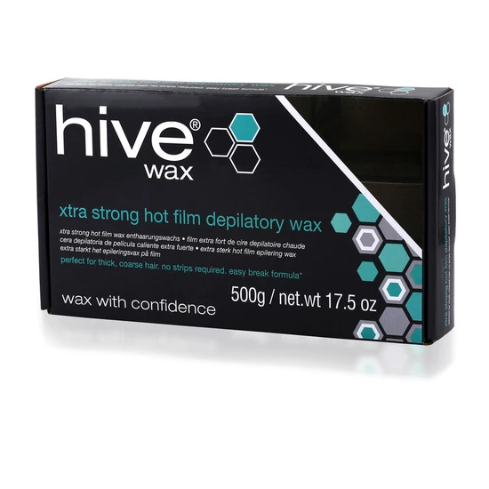 Hive Xtra Strong Hot Film Depilatory Wax 4 Men 500 g