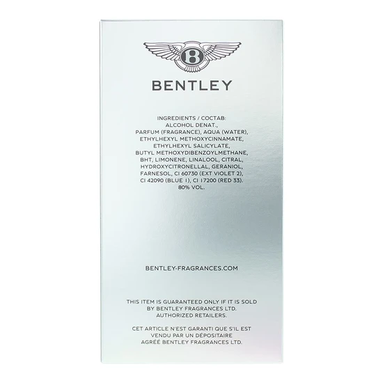 Bentley Momentum Unlimited Eau De Toilette 100ml