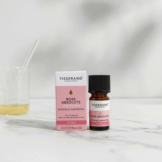 Tisserand Aromatherapy Rose Absolute Ethically Harvested Essential Oil 2ml