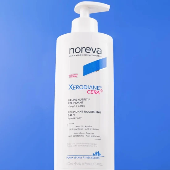 Noreva Xerodiane Cera+ Relipidant Nourishing Balm 400ml