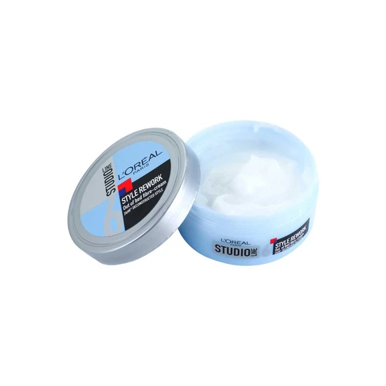 L'Oreal Paris Studio Style Rework Out Of Bed Fibre Hair Style Cream 150ml
