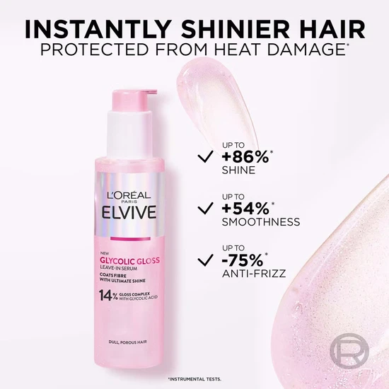 L'Oreal Elvive Glycolic Gloss Leave-In Serum 150ml