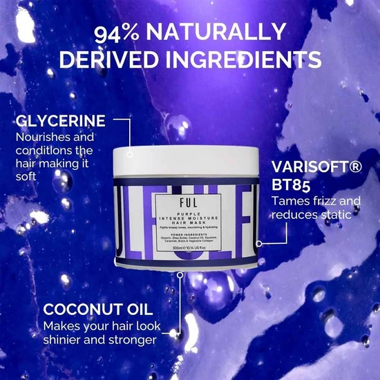 FUL Purple Intense Moisture Hair Mask 300ml