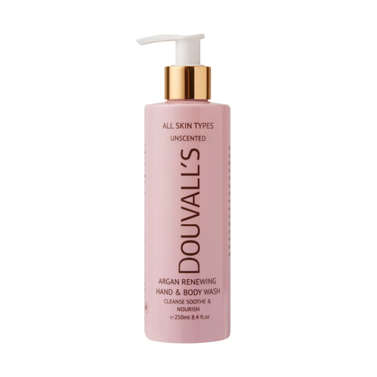 Douvall's Smoked Vanilla & Honey Argan Renewing Hand & Body Wash 250ml