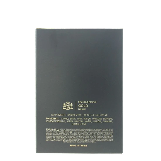 New Brand Gold Eau De Toilette 100ml
