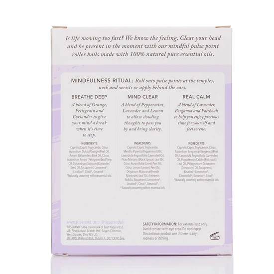 Tisserand Aromatherapy Aromatherapy The Little Box Of Mindfulness