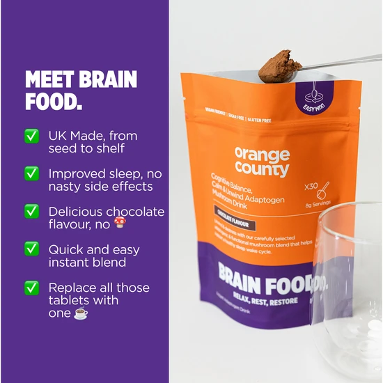 Orange County Wellbeing Brain Food. Calm & Unwind Starter Kit 240g