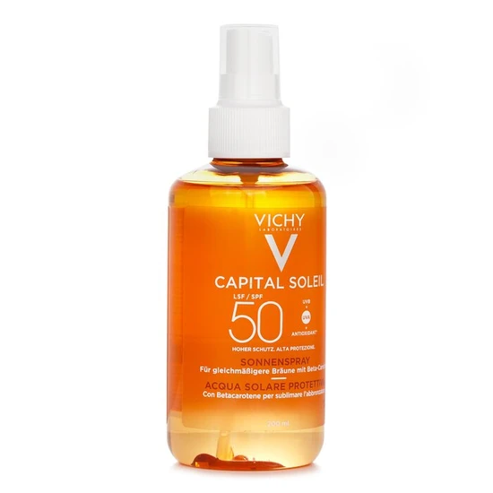 Vichy Capital Soleil Solar Protective Water Enhanced Tan SPF 50+ 200ml