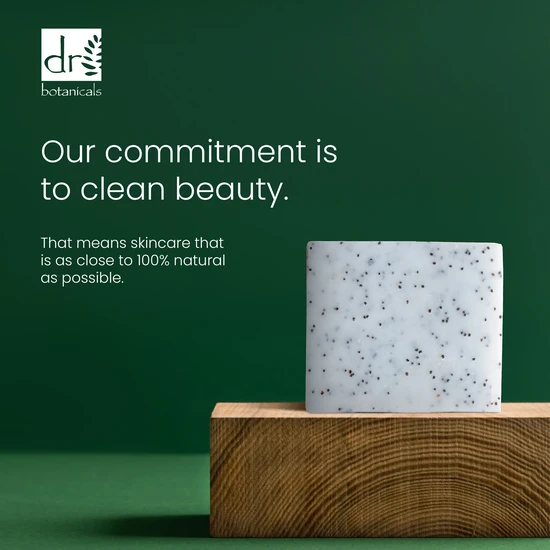 Dr Botanicals Advanced Strawberry & Poppy Seed Cleansing Bar 100g
