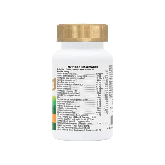 Nature's Plus Natures Plus Animal Parade Gold Chewable Multi Orange Flavour 60