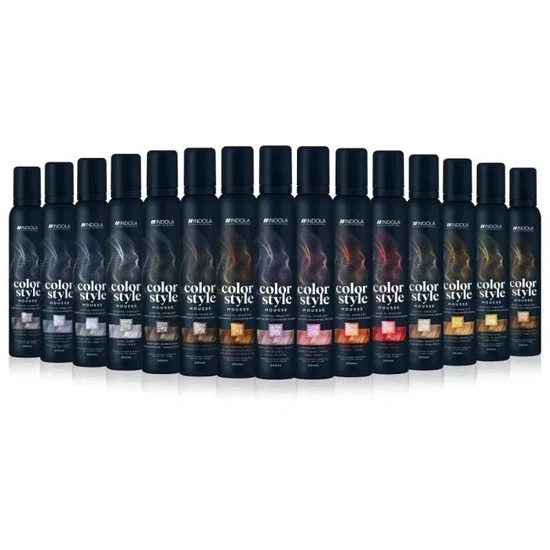 Indola Colour Mousse Silver 200ml