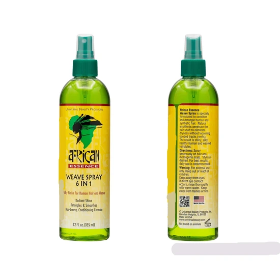 African Essence Weave Spray 6 In 1 12oz
