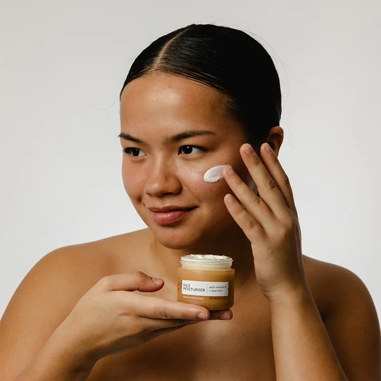 UpCircle Beauty Jumbo Face Moisturiser With Vitamin E + Aloe Vera 120ml