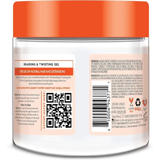 Cantu Protective Styles Braiding & Twisting Gel 227g