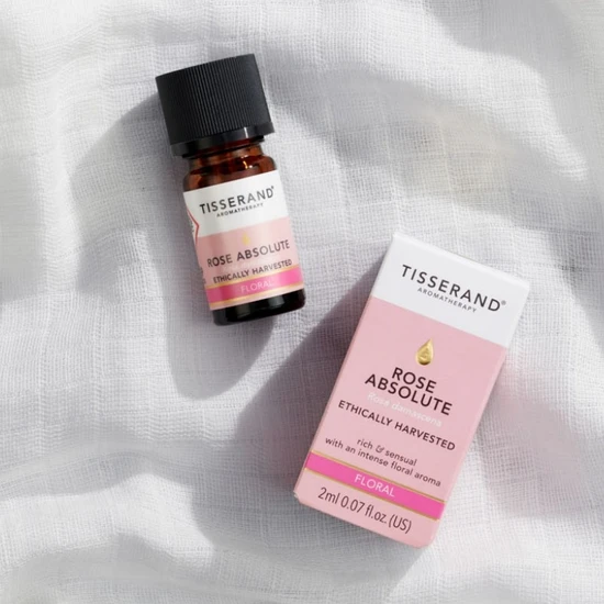 Tisserand Aromatherapy Rose Absolute Ethically Harvested Essential Oil 2ml