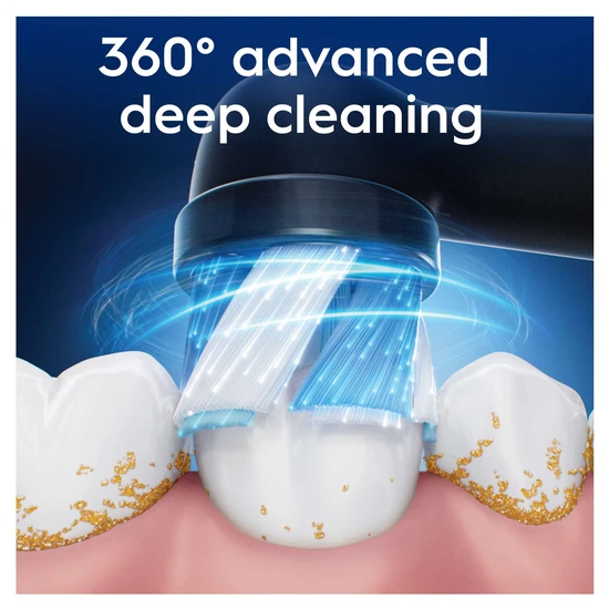 Oral B iO Replacement Heads Ultimate Clean Black 4 Pack