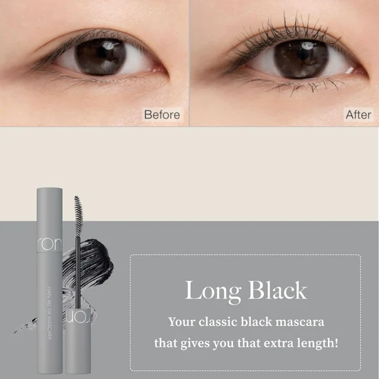 Rom&nd HAN ALL FIX MASCARA L01 LONG BLACK