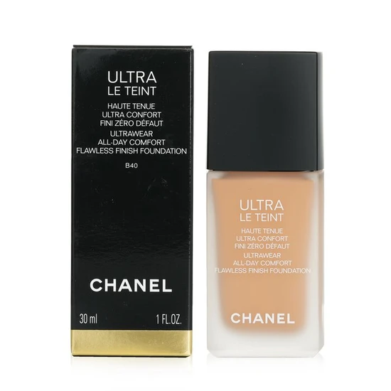 CHANEL Ultra Le Teint Flawless Finish Foundation No 40 Beige