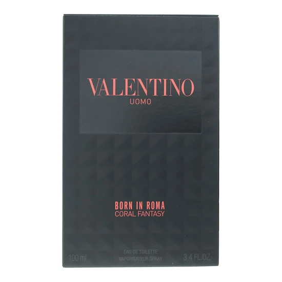 Valentino Uomo Born In Roma Coral Fantasy Eau De Toilette 100ml