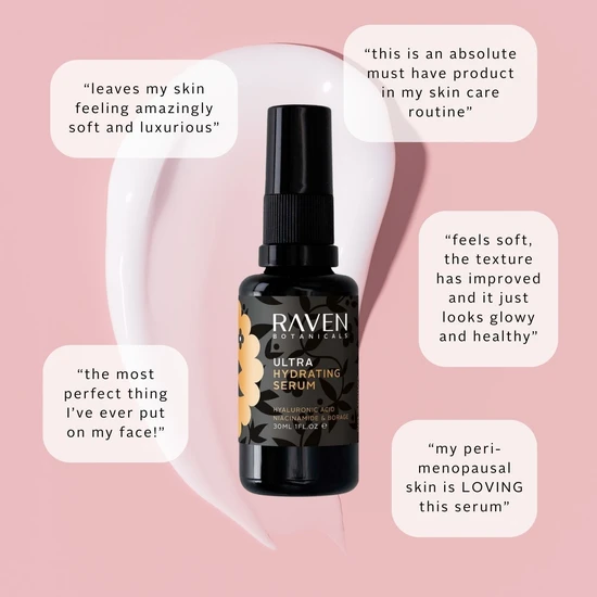 Raven Botanicals Ultra Hydrating Serum 30ml