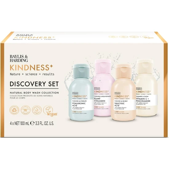 Baylis & Harding Kindness+ Range Discovery Gift Set