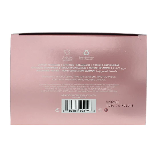 ARIANA GRANDE Cloud Pink Eau De Parfum 100ml