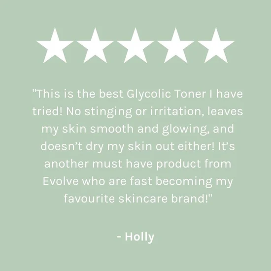 Evolve Beauty Liquid Radiance Glycolic Toner 100ml